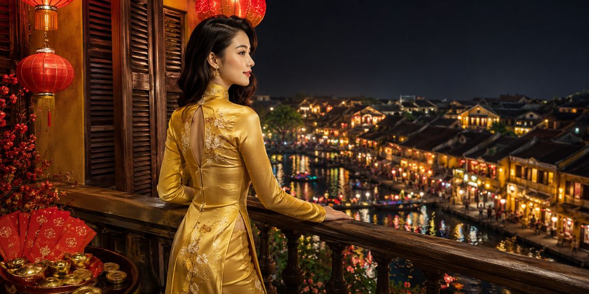 Người chơi nhận phong bao lì xì trong các sự kiện xổ số tại Hội An